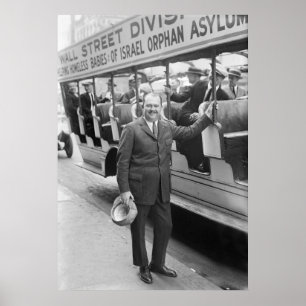 Póster Bebês desabrigados de Israel, 1920