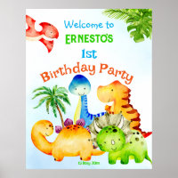 Bebês dinossauros festas de aniversário