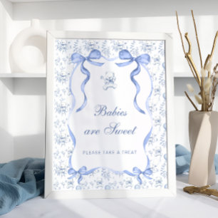 Poster Bebês do Urso do Túnel são Doce Tome um Tratamento