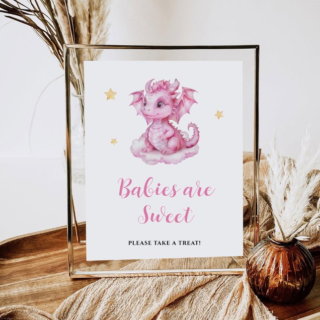 Poster Bebês Dragão Bebês são Doces  (Criador carregado)