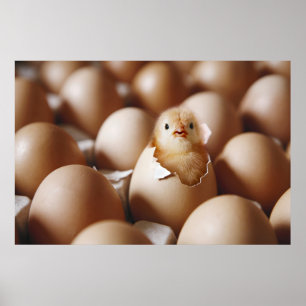 Poster Bebês Mais Pobres Novo Pintinho