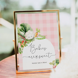 Poster Bebês rosa crescidos localmente Os bebês são Poste