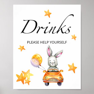 Poster Bebida de coelhinho