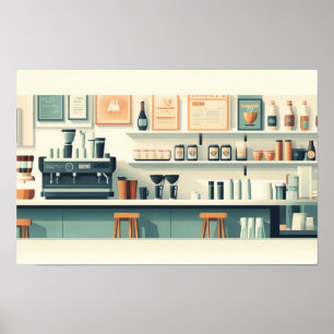 Poster Bebidas Bebidas Gráfico Desenho Ilustração