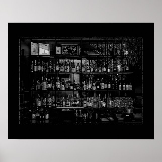 Poster Bebidas Nº 2 com Borda (Frente)