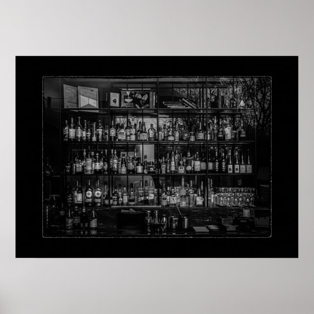 Poster Bebidas Nº 2 com Borda (Frente)