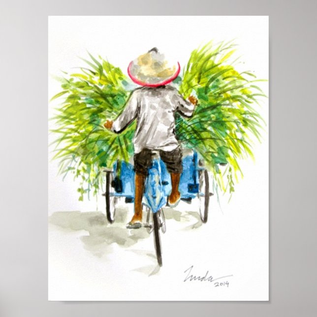 Póster Becak (Frente)