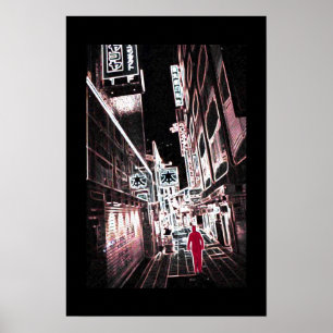 Póster Beco de Tokyo