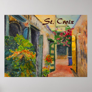 Poster Beco do St. Croix