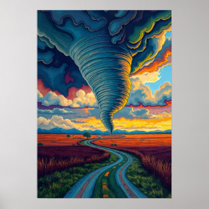 Poster Beco Tornado - O Poder da Tempestade