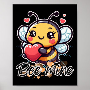 Poster Bee Mine Sticker