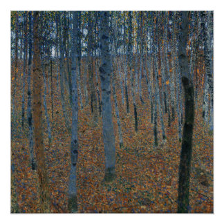 Póster Beech Grove I por Gustav Klimt