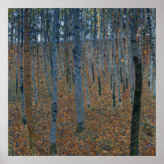 Poster Beech Grove I por Gustav Klimt