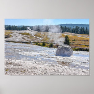 Poster Beehive Geyser, Parque Nacional Yellowstone