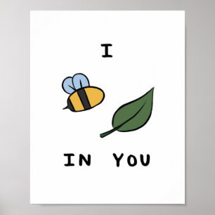 Poster Beeleaf de Armas Motivacionais