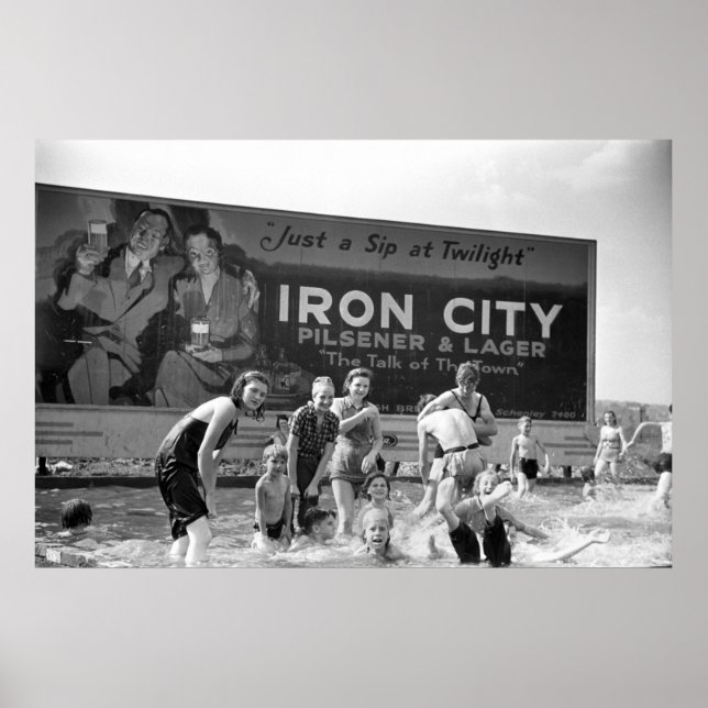 Póster Beer Billboard, 1938 (Frente)