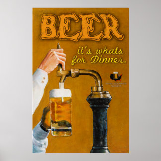 Póster Beer It What's for Janta