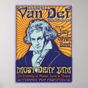 Poster Beethoven - Van Def