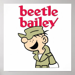 Poster Beetle Bailey