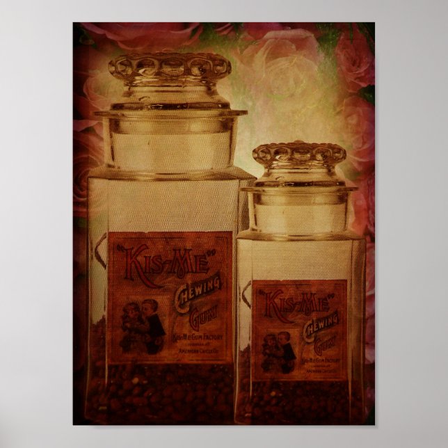 Póster Beija-Me Chiclete (Frente)