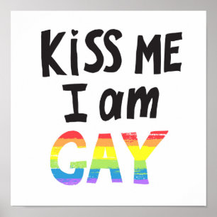 Poster Beija-Me Eu Sou Gay