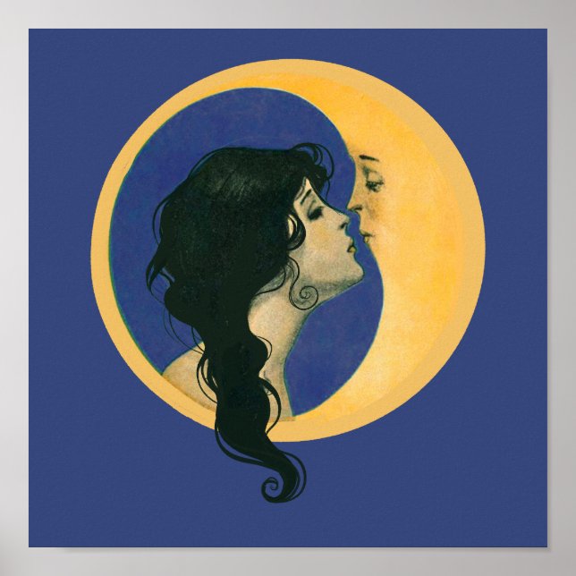 Poster Beijando a Lua (Frente)