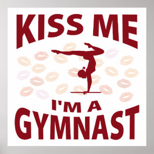 Poster Beije-me que eu sou um Gymnast