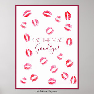 Poster Beije o Jogo da Garota Cartaz de Papel