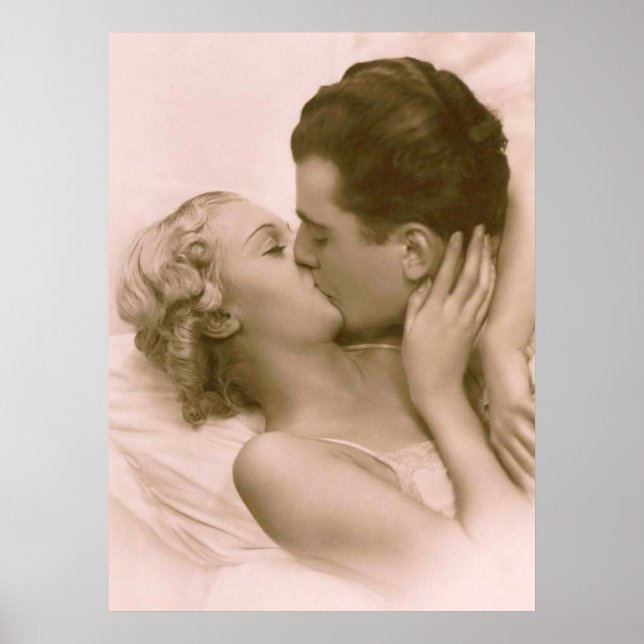 Poster Beijo a Rosa (Frente)