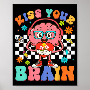Poster Beijo de Valentim no Cérebro Aluno Professor Menin