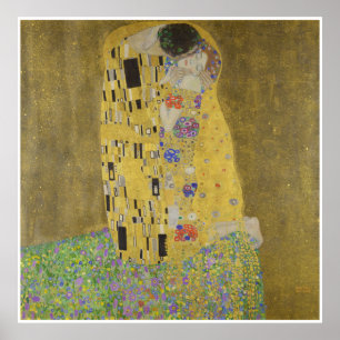 Poster Beijo Gustav Klimt