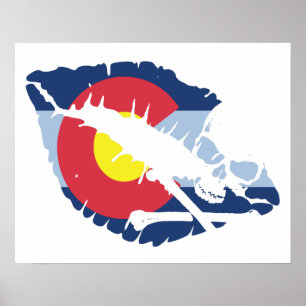 Póster beijo no Colorado