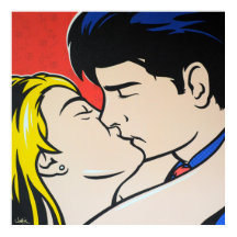 Beijo Pop Art