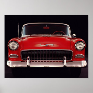 Poster Bel Air 1955 de Chevrolet