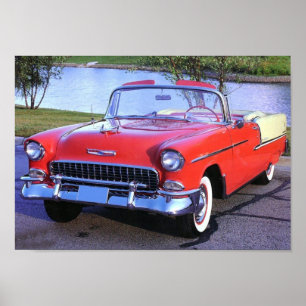 Póster Bel Air 1955 de Chevy
