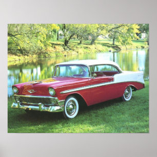 Póster Bel Air 1956 de Chevrolet