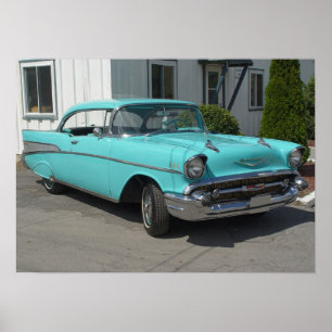 Póster Bel Air 1957 de Chevrolet