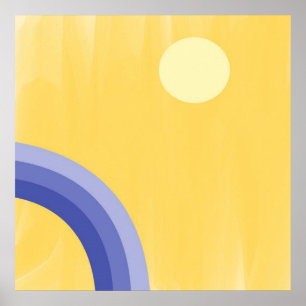 Poster bela abstrato