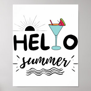 Poster Bela Alô Summer Beach