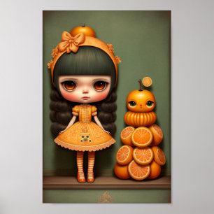 Poster Bela Arte Laranja