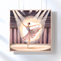 Bela Bailarina | Aquarela de Dança das Artes do Ba
