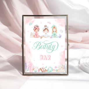 Poster Bela Bar Spa Party Birthday