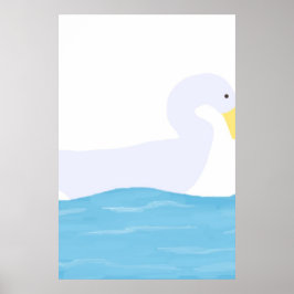 Poster bela pintura paisagística