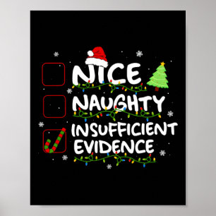 Poster Bela prova imprópria de Papais noeis de Natal