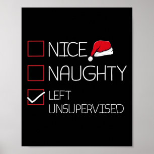 Poster Bela travessura Deixou o Natal sem supervisão Paja
