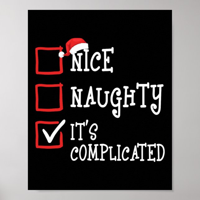 Poster Bela travessura É Engraçado Natal Xmas (Frente)
