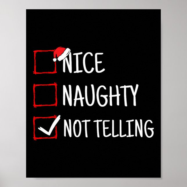 Poster Bela Vadia Não Dizendo Feliz Natal (Frente)