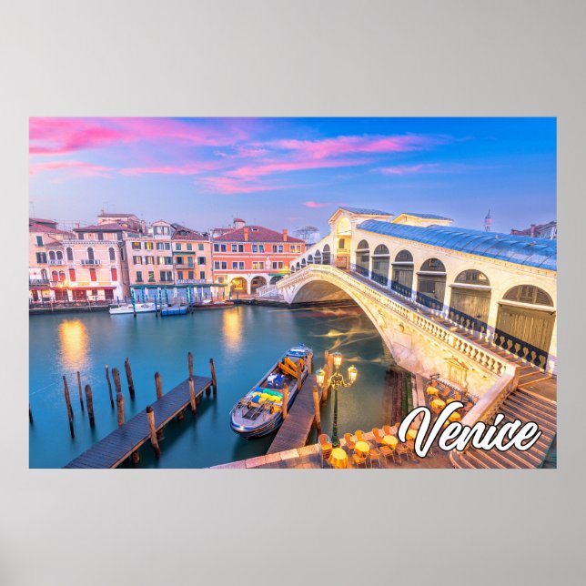 Poster Bela Veneza, Itália (Frente)