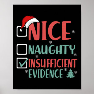 Poster Bela Vergonha Prova Insuficiente Feliz Natal