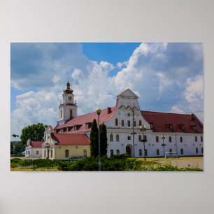 Poster Belarus Белару́сь Orsha Орша Cartaz de Arquitetura